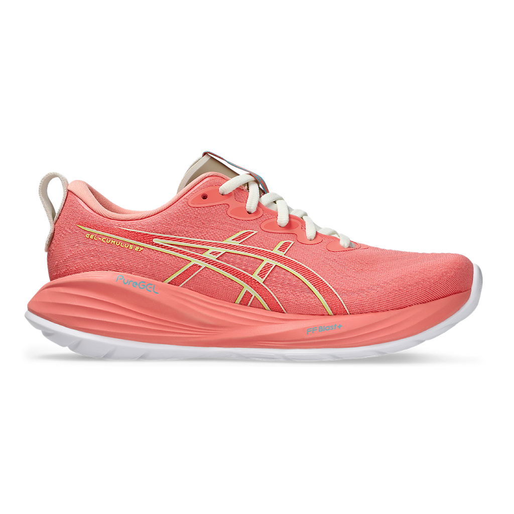 Asics Gel Cumulus 27 — Mineral Beige - Huddle Yellow — Size B — Width 5 — Alternate View 17