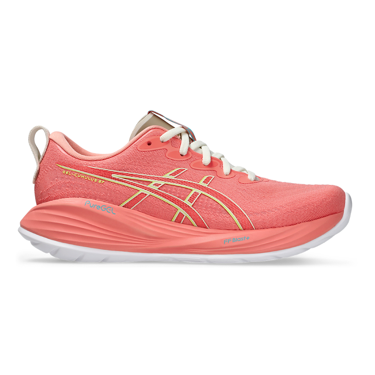 Asics Gel Cumulus 27 — Mineral Beige - Huddle Yellow — Size B — Width 5 — Alternate View 17