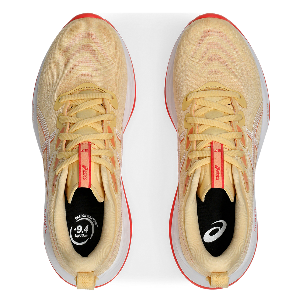 Asics Gel Cumulus 27 — Mineral Beige - Huddle Yellow — Size B — Width 5 — Alternate View 23