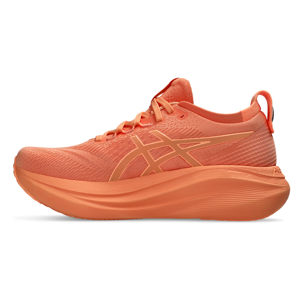 Asics Gel Nimbus 27 Lite-Show — Lite-Show - Mojave — Size B — Width 10 — Side View