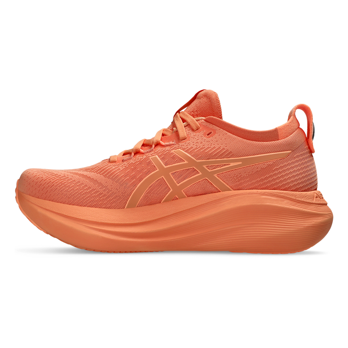 Asics Gel Nimbus 27 Lite-Show — Lite-Show - Mojave — Size B — Width 10 — Side View