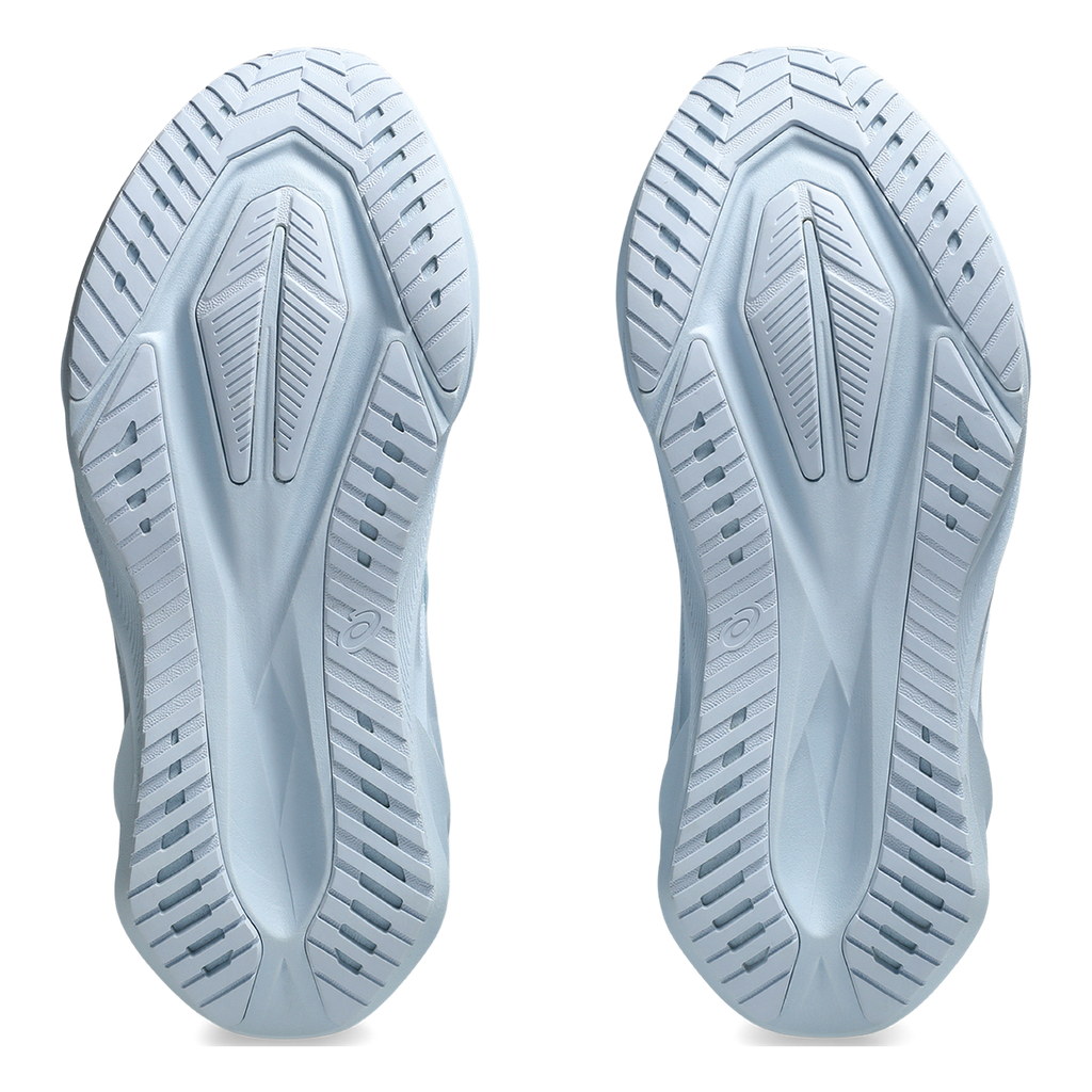 Asics Novablast 5 Lite-Show — Lite-Show - Light Blue — Size B — Width 10 — Top View