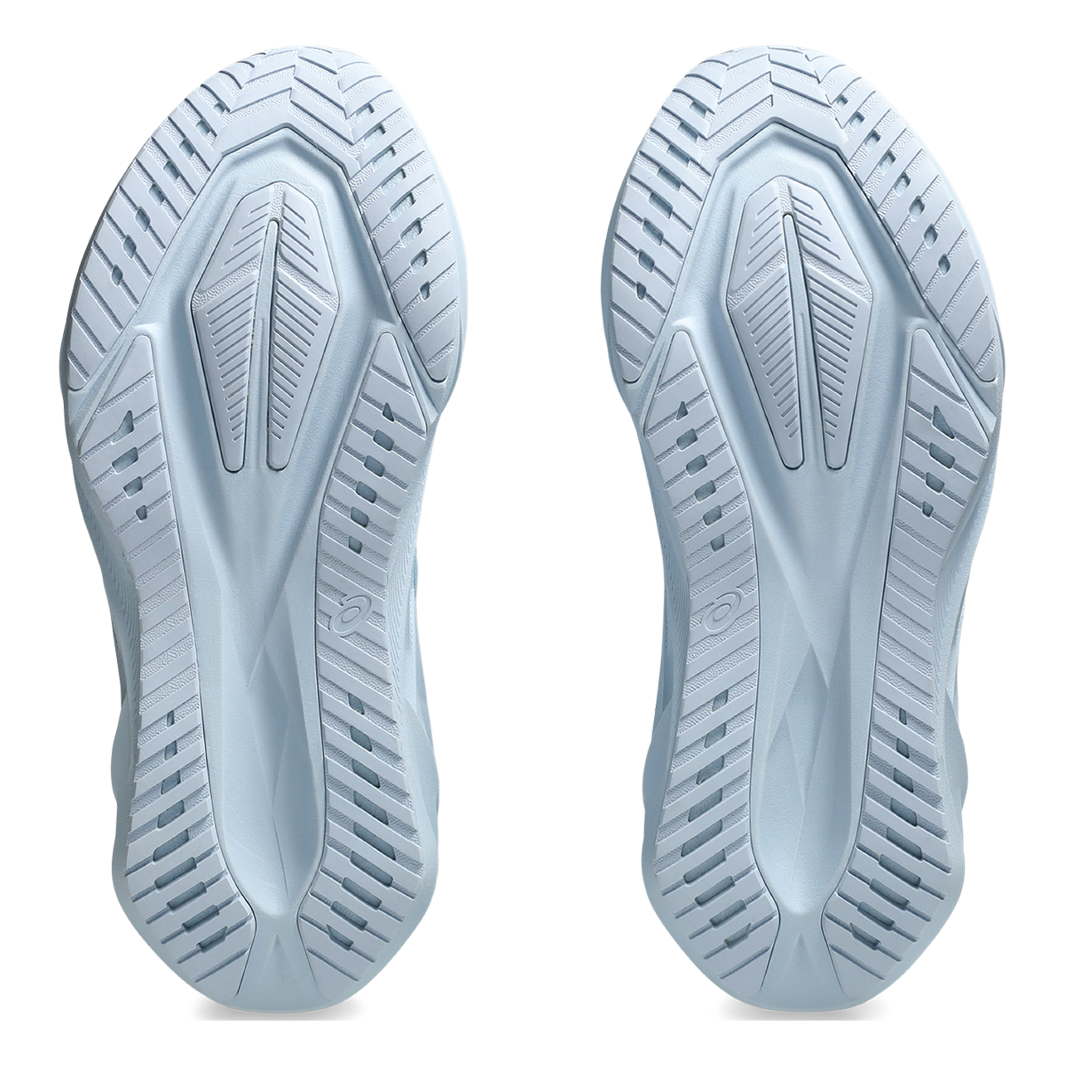 Asics Novablast 5 Lite-Show — Lite-Show - Light Blue — Size B — Width 10 — Top View
