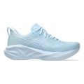 Asics Novablast 5 Lite-Show — Lite-Show - Light Blue — Size B — Width 10 — Front View