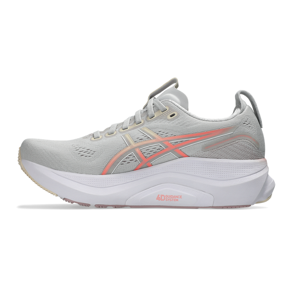 Asics Gel Kayano 32 — Cloud Grey - Seashell — Size B — Width 5 — Side View