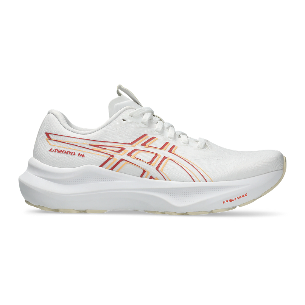 Asics GT 2000 14 — Black - White — Size 2A — Width 10 — Front View