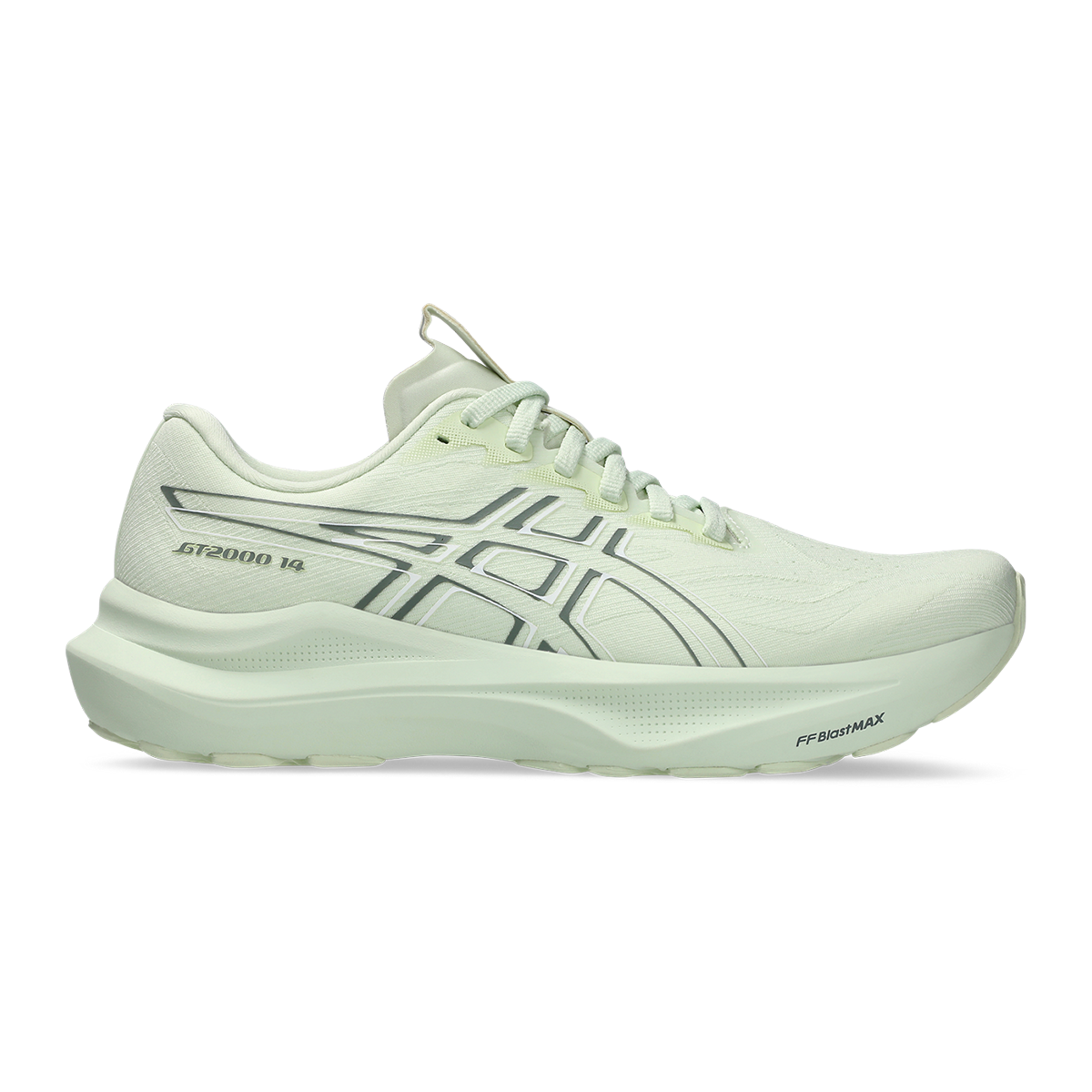 Asics GT 2000 14 — Black - White — Size 2A — Width 10 — Detail View