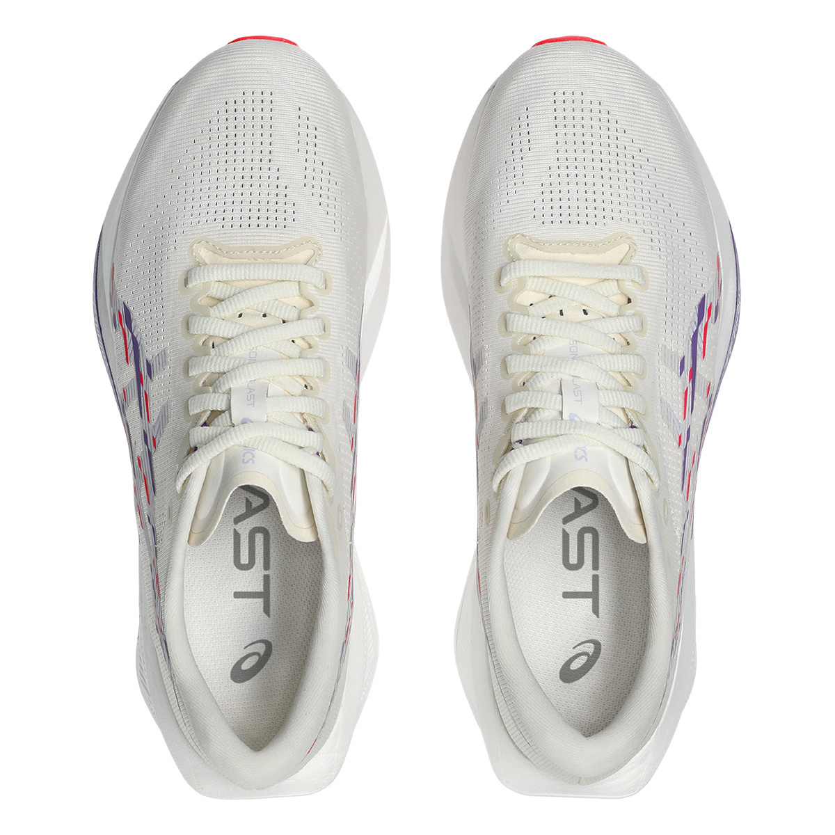 Asics Sonicblast — Black - Blue Fade — Size B — Width 10 — Back View