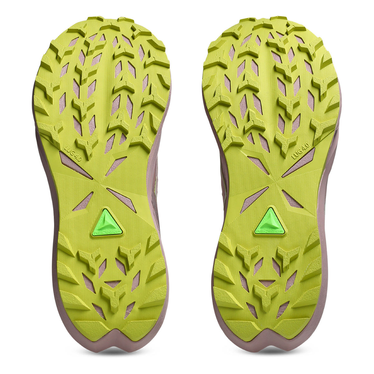 Asics Fuji Lite 6 — Morganite - Light Dust — Size B — Width 8 — Top View