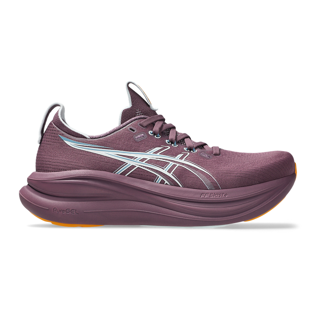 Asics Gel Nimbus 28 — Sky - Digital Sakura — Size B — Width 5 — Alternate View 45