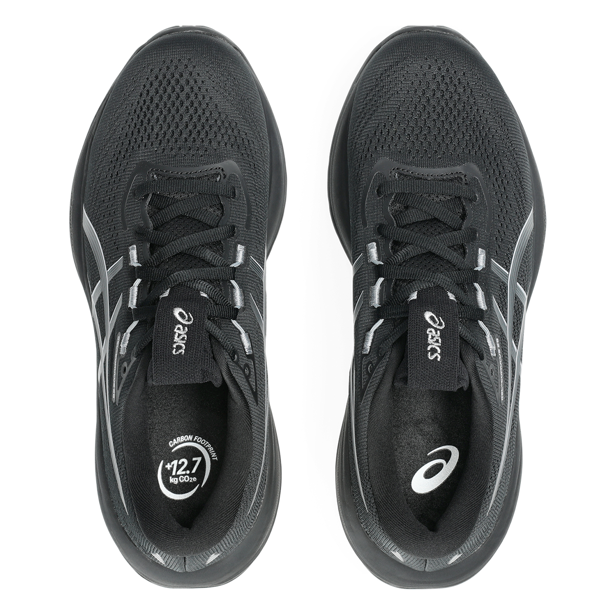 Asics Gel Cumulus 28 — Black - Aegean Blue — Size B — Width 5 — Alternate View 11