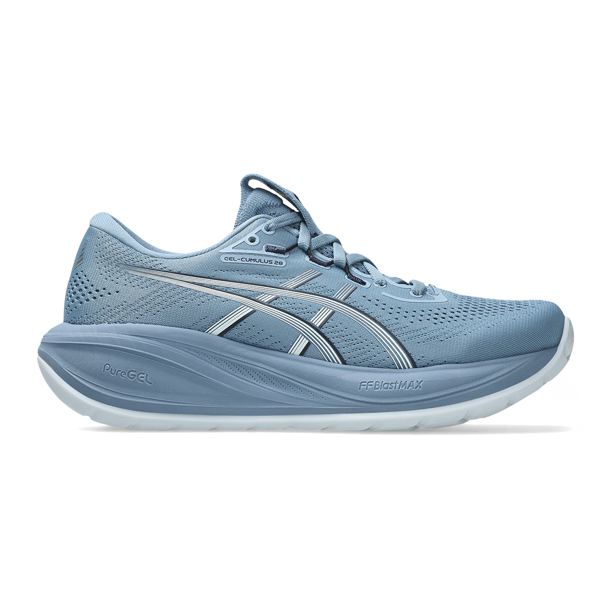 Asics Gel Cumulus 28 — Black - Aegean Blue — Size B — Width 5 — Alternate View 25