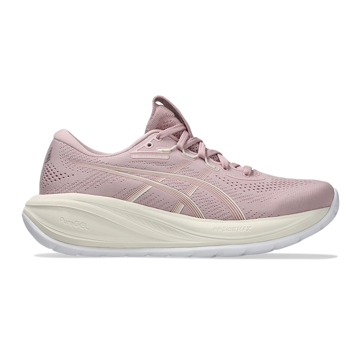 Asics Gel Cumulus 28 — Black - Aegean Blue — Size B — Width 5 — Alternate View 45