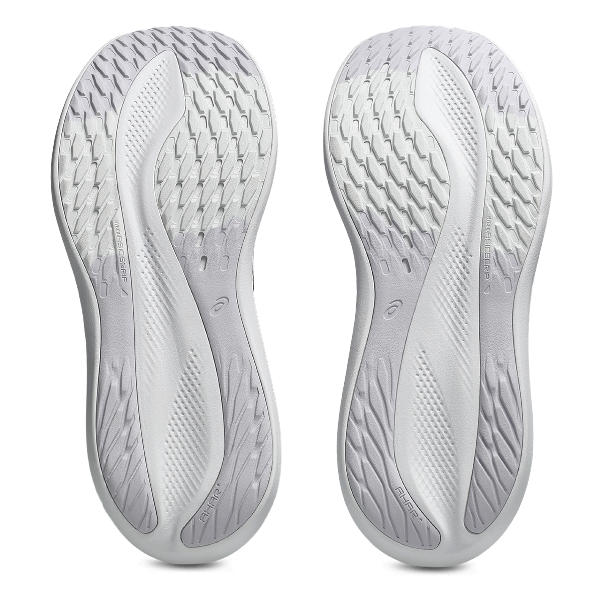 Asics Glideride Max 2 — Black - Lilac Hint — Size D — Width 8 — Top View