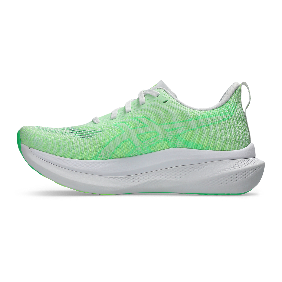 Asics Glideride Max 2 — Black - Lilac Hint — Size D — Width 8 — Lifestyle View