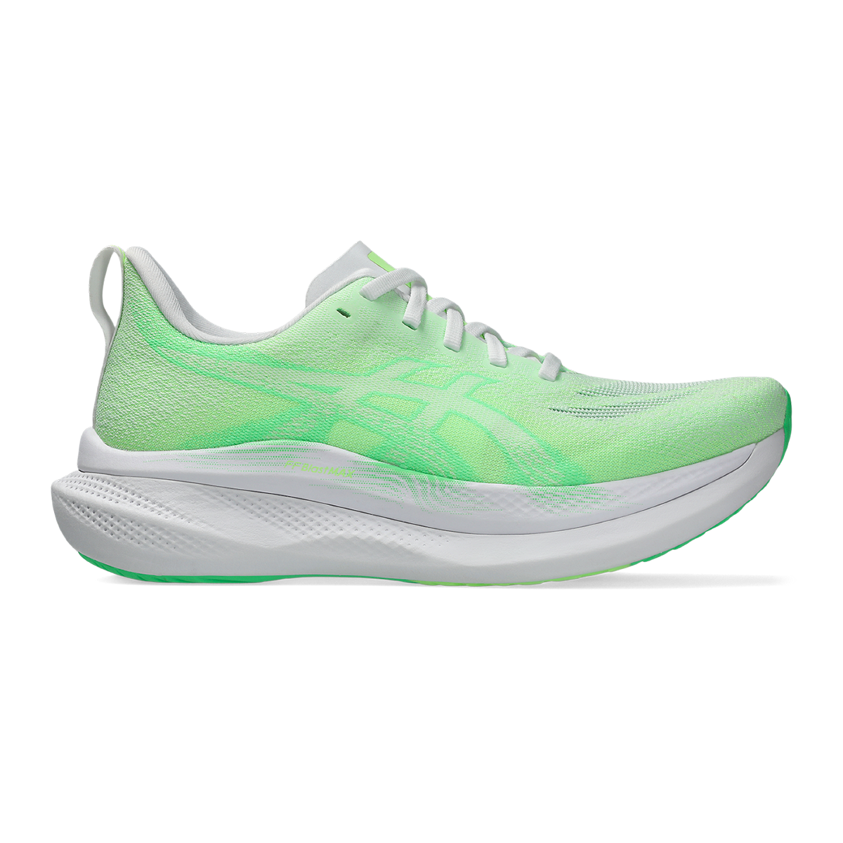 Asics Glideride Max 2 — Black - Lilac Hint — Size D — Width 8 — Detail View