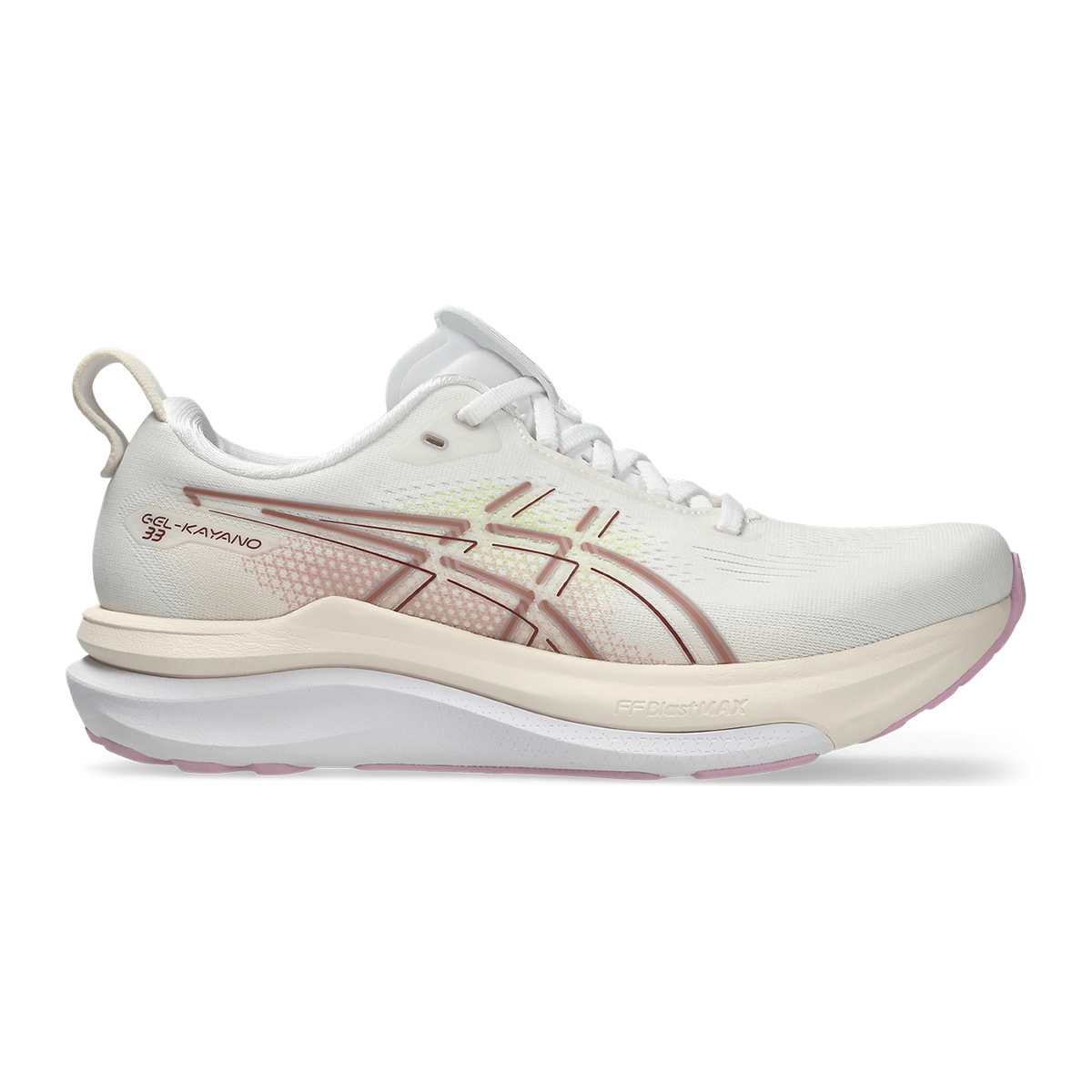 Asics Gel Kayano 33 — Black - Black — Size B — Width 10 — Detail View