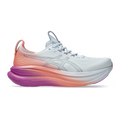Asics Gel Nimbus 28 — Sky - Digital Sakura — Size B — Width 5 — Front View