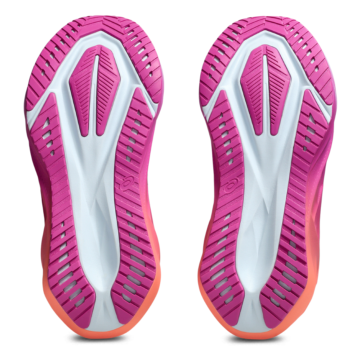 Asics Novablast 5 — Sky - Digital Sakura — Size B — Width 5 — Top View