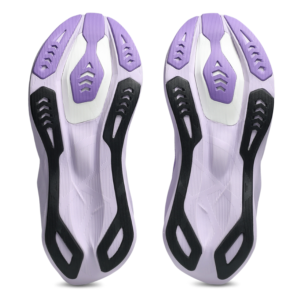 Asics Novablast 6 — White - Murasaki — Size D — Width 5.5 — Alternate View 44