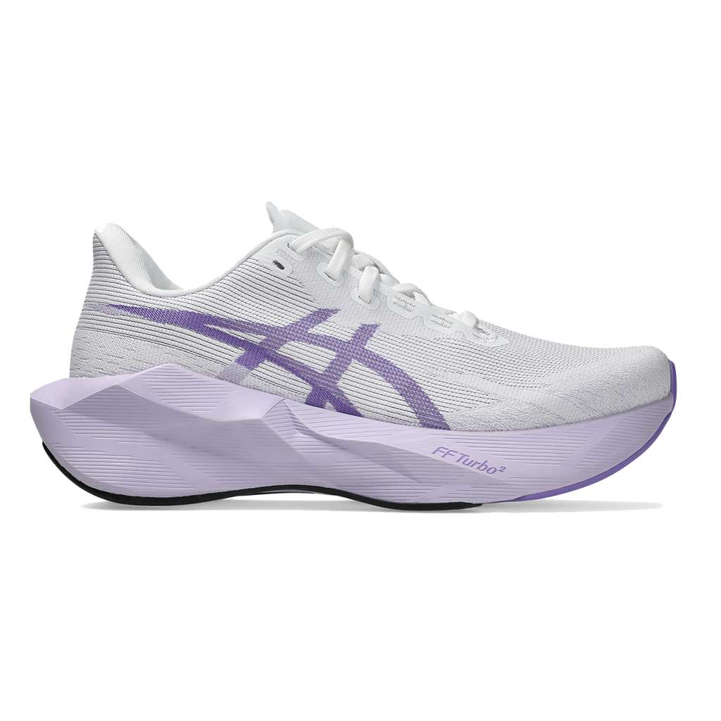 Asics Novablast 6 — White - Murasaki — Size D — Width 5.5 — Alternate View 49