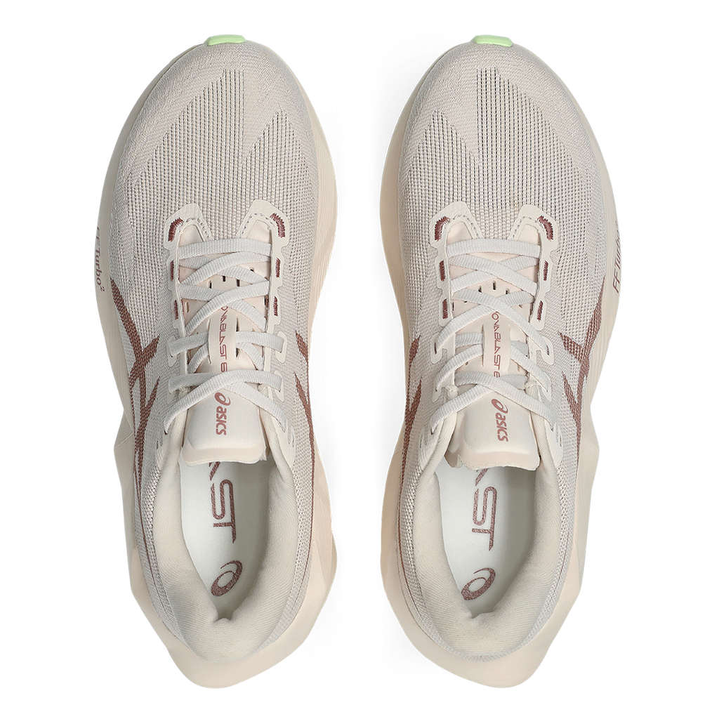 Asics Novablast 6 — White - Murasaki — Size D — Width 5.5 — Alternate View 47