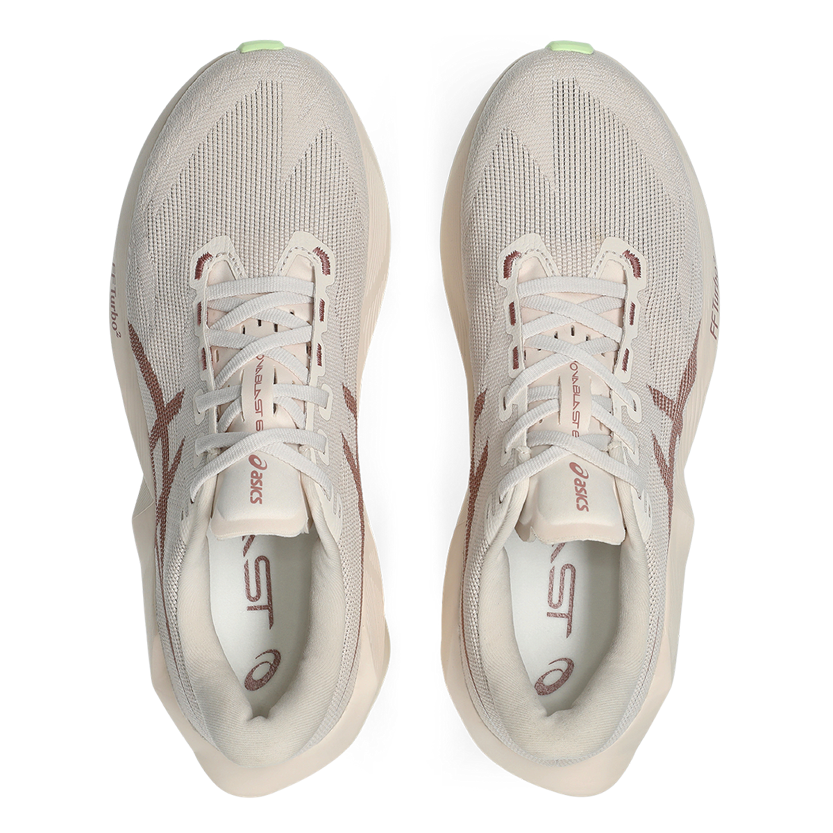 Asics Novablast 6 — White - Murasaki — Size D — Width 5.5 — Alternate View 47