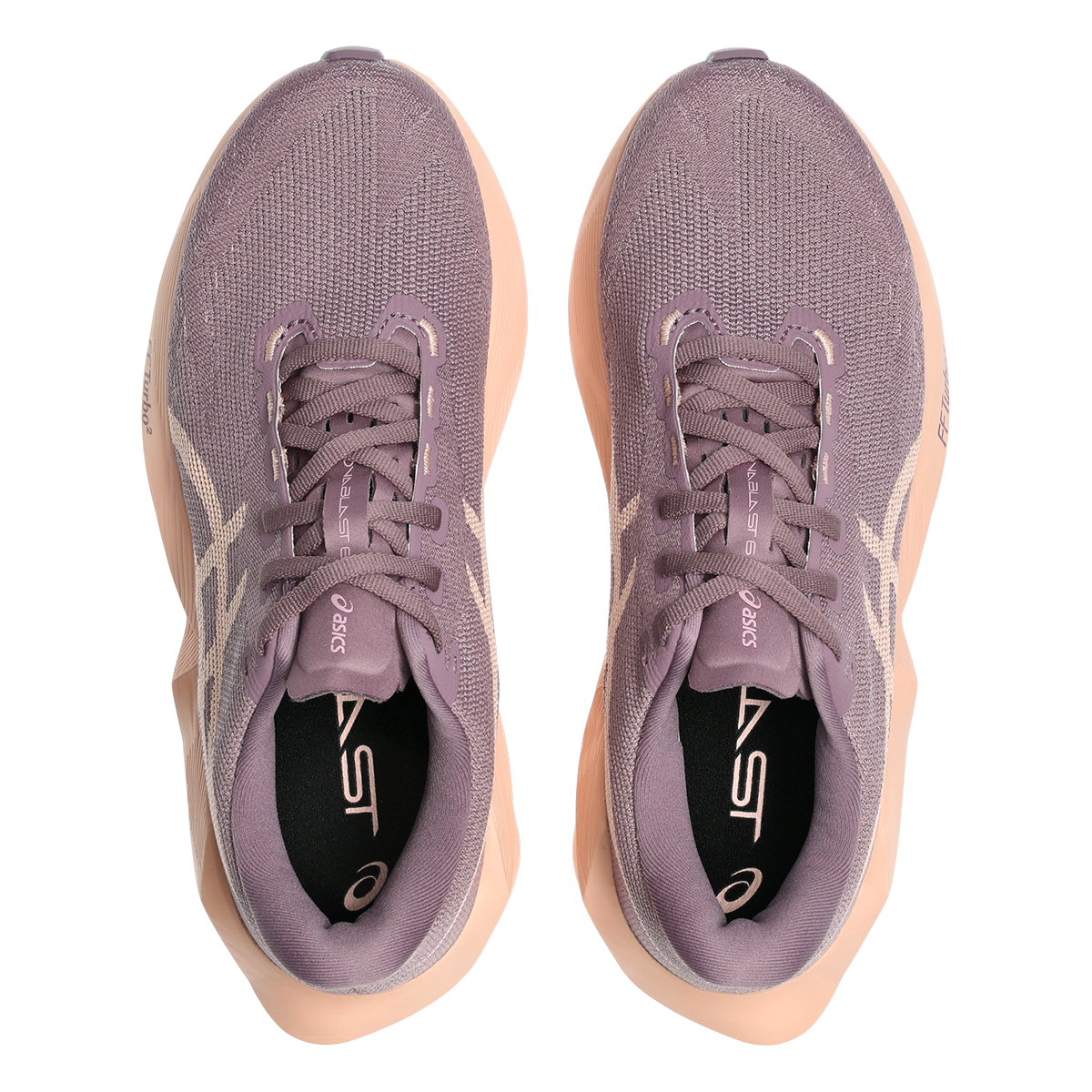 Asics Novablast 6 — White - Murasaki — Size D — Width 5.5 — Alternate View 27