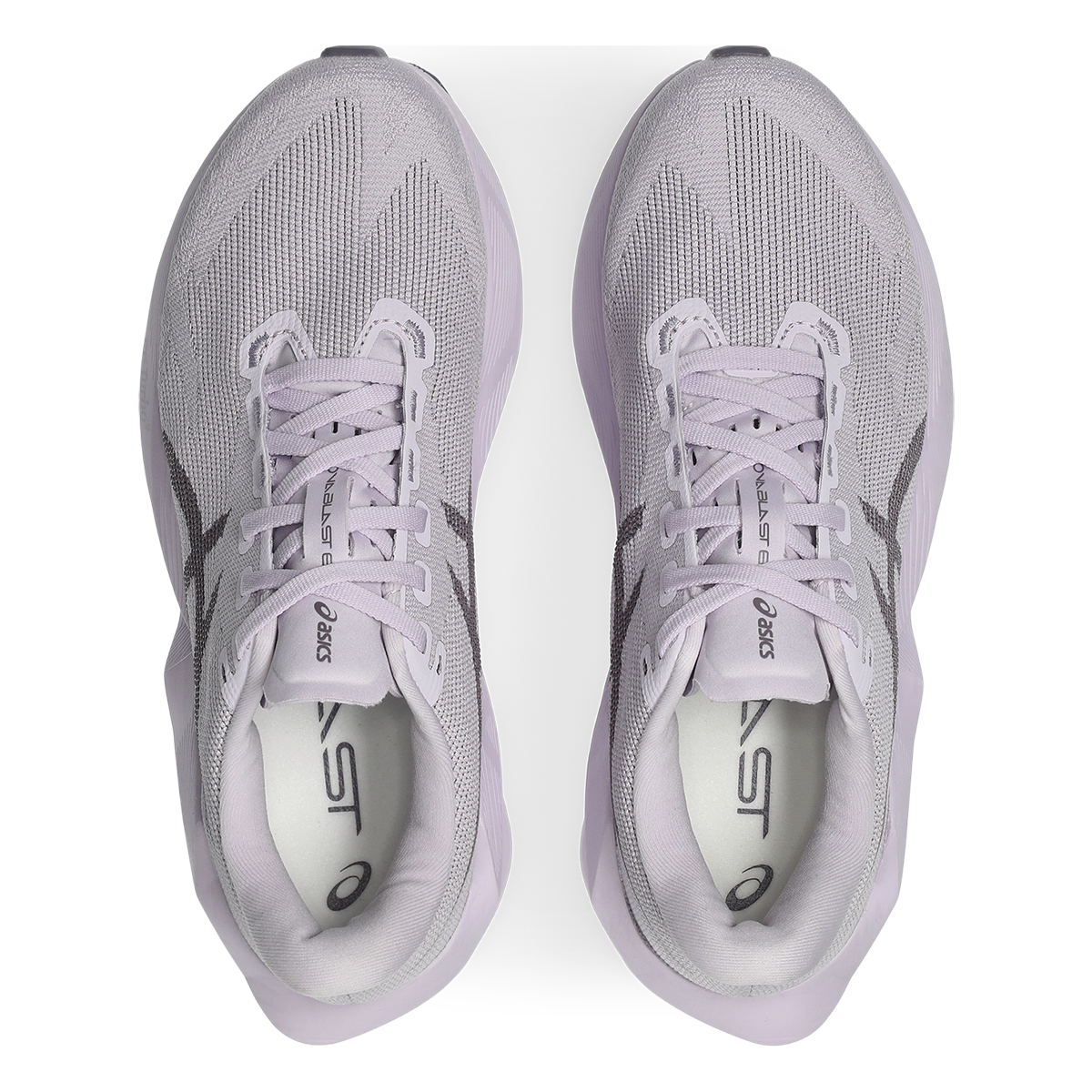 Asics Novablast 6 — White - Murasaki — Size D — Width 5.5 — Alternate View 31