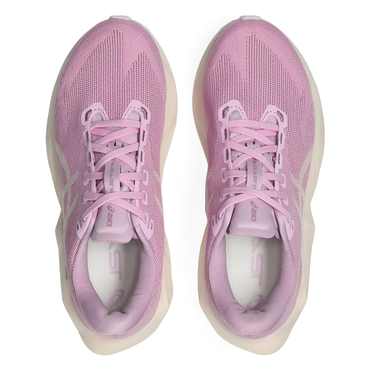 Asics Novablast 6 — White - Murasaki — Size D — Width 5.5 — Alternate View 35