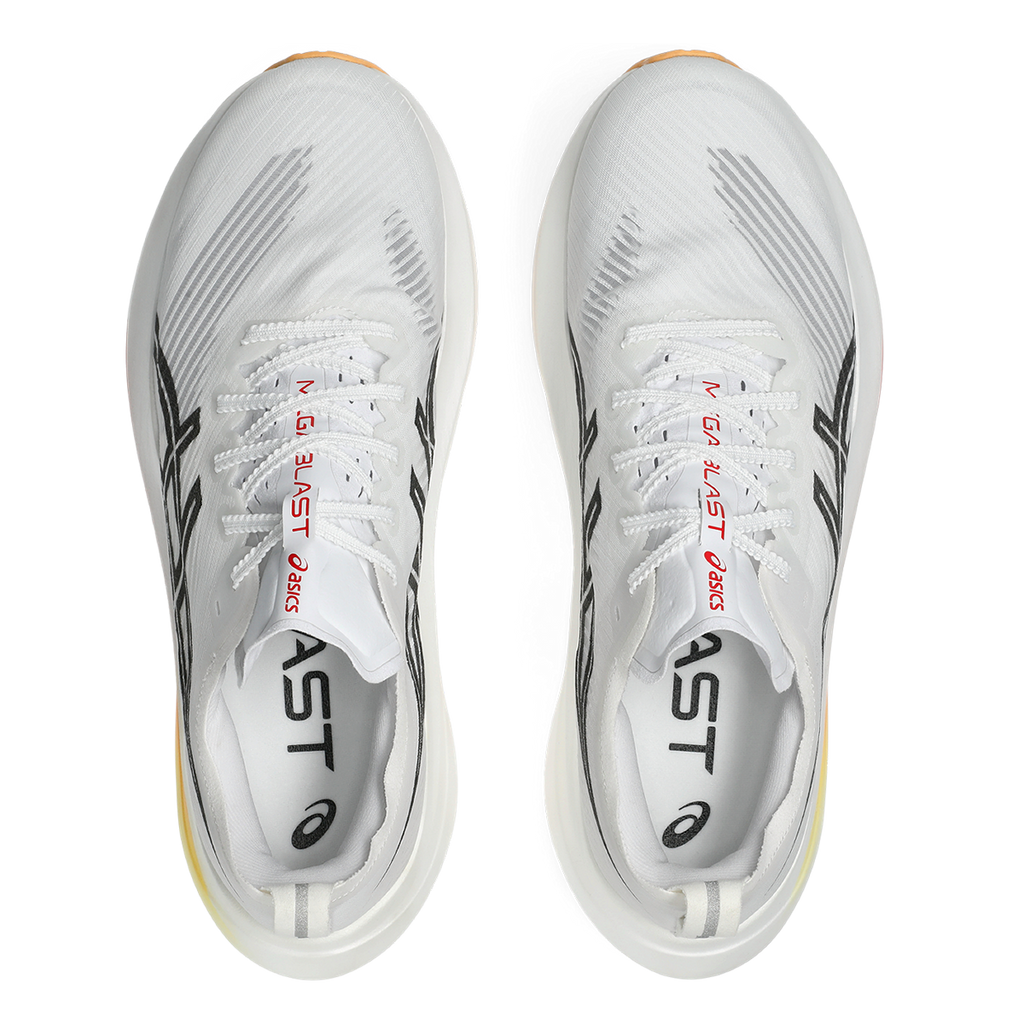Asics Megablast — White - Piedmont Grey — Size D — Width 10 M / 11.5 W — Alternate View 7