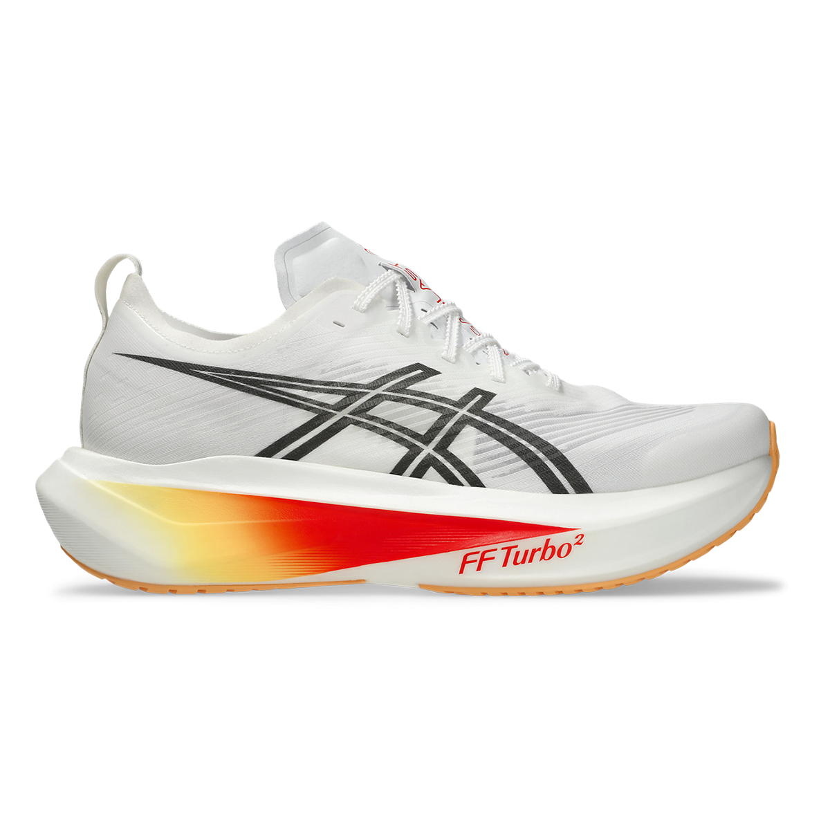 Asics Megablast — White - Piedmont Grey — Size D — Width 10 M / 11.5 W — Detail View