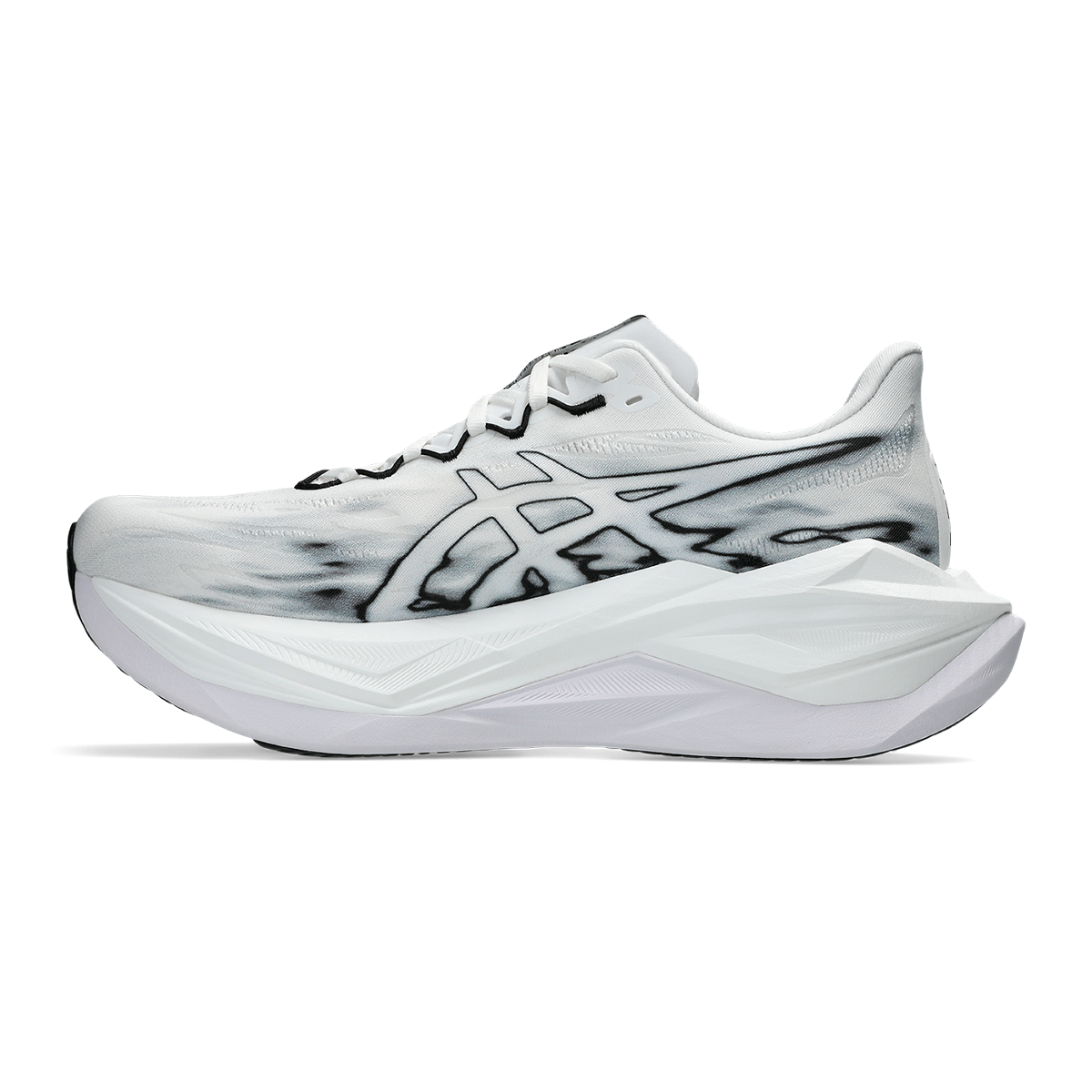 Asics Superblast 3 — White - Black — Size D — Width 10 M / 11.5 W — Alternate View 14