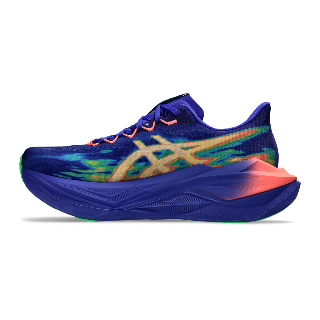 Asics Superblast 3 — White - Black — Size D — Width 10 M / 11.5 W — Lifestyle View
