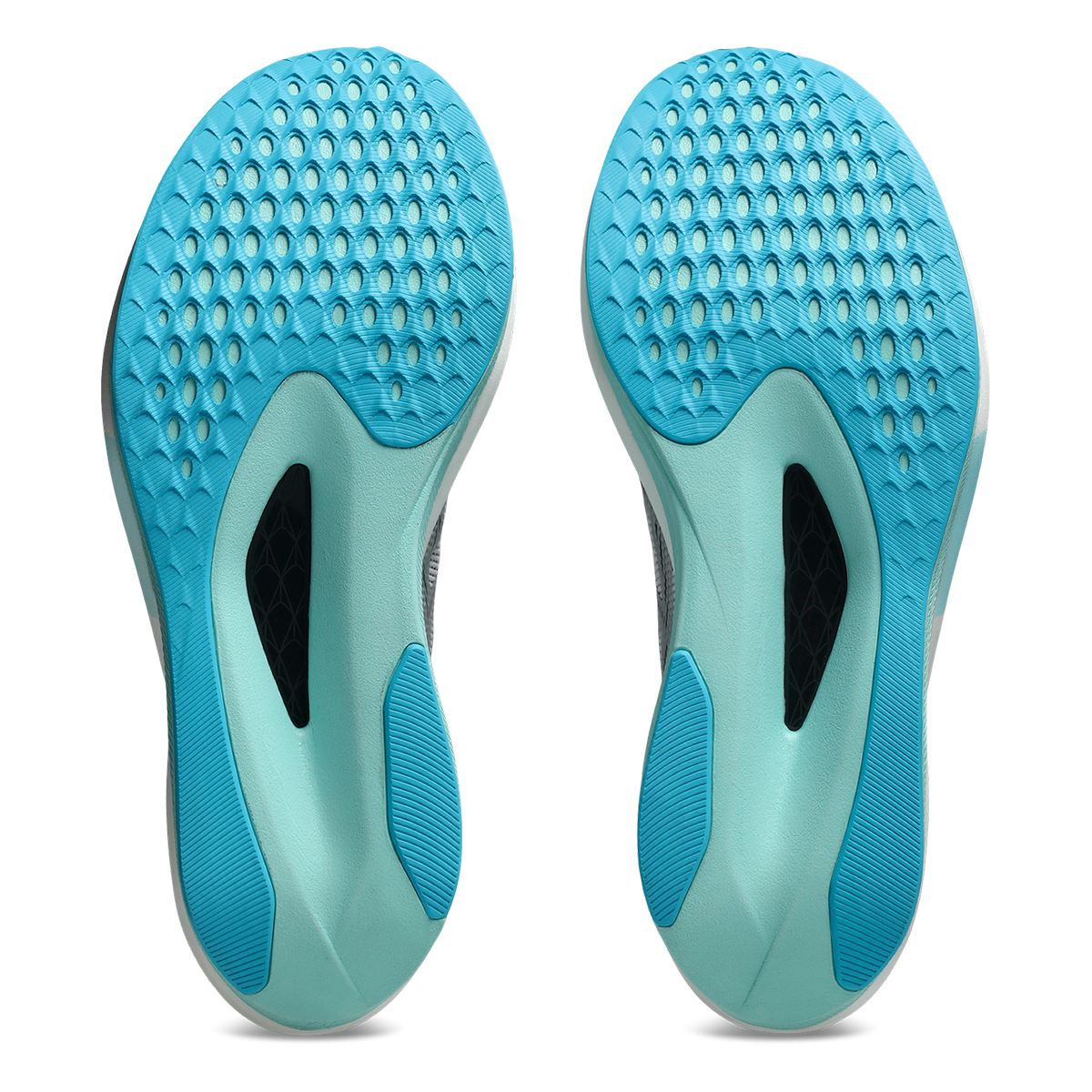 Asics Magic Speed 5 — Vital Green - Carrier Grey — Size D — Width 8.5 M / 10 W — Top View