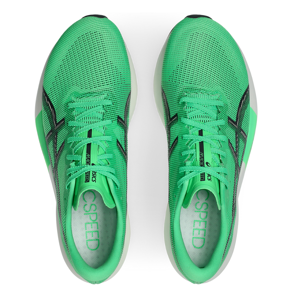 Asics Magic Speed 5 — Vital Green - Carrier Grey — Size D — Width 8.5 M / 10 W — Alternate View 7