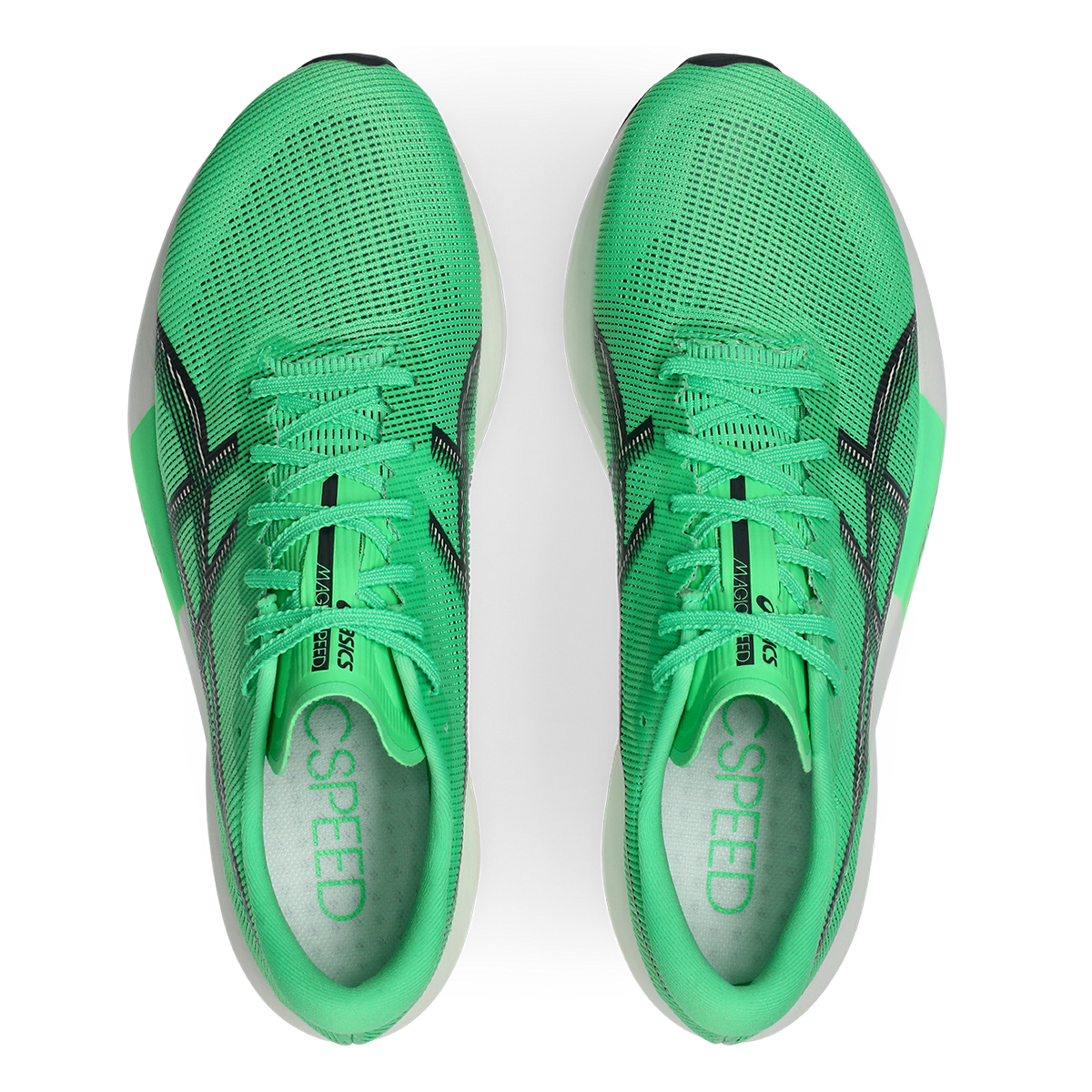 Asics Magic Speed 5 — Vital Green - Carrier Grey — Size D — Width 8.5 M / 10 W — Alternate View 7