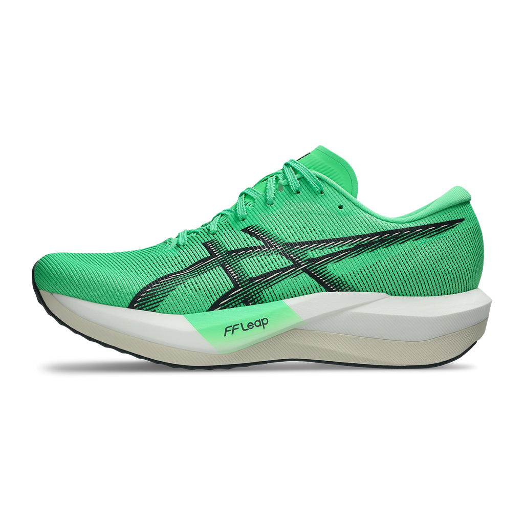 Asics Magic Speed 5 — Vital Green - Carrier Grey — Size D — Width 8.5 M / 10 W — Lifestyle View
