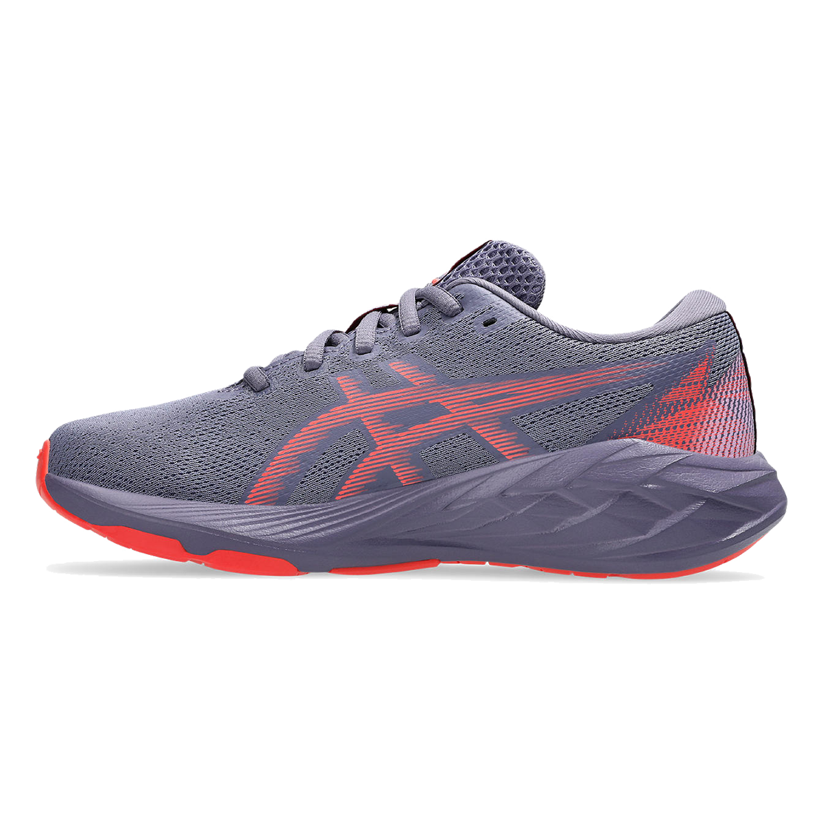 Asics Novablast 5 Grade School — Soothing Sea - Wave Teal — Size Y — Width 1 — Lifestyle View