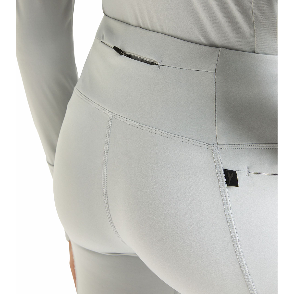Diadora Run Crew Tight — Grey Cloud — Size XSmall — Alternate View 10