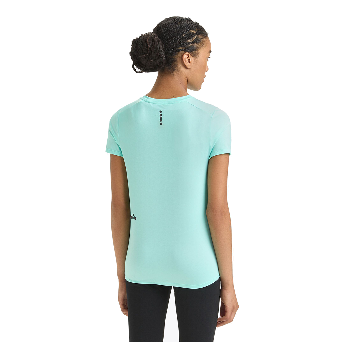 Diadora Tech Tee — Black — Size XSmall — Alternate View 8