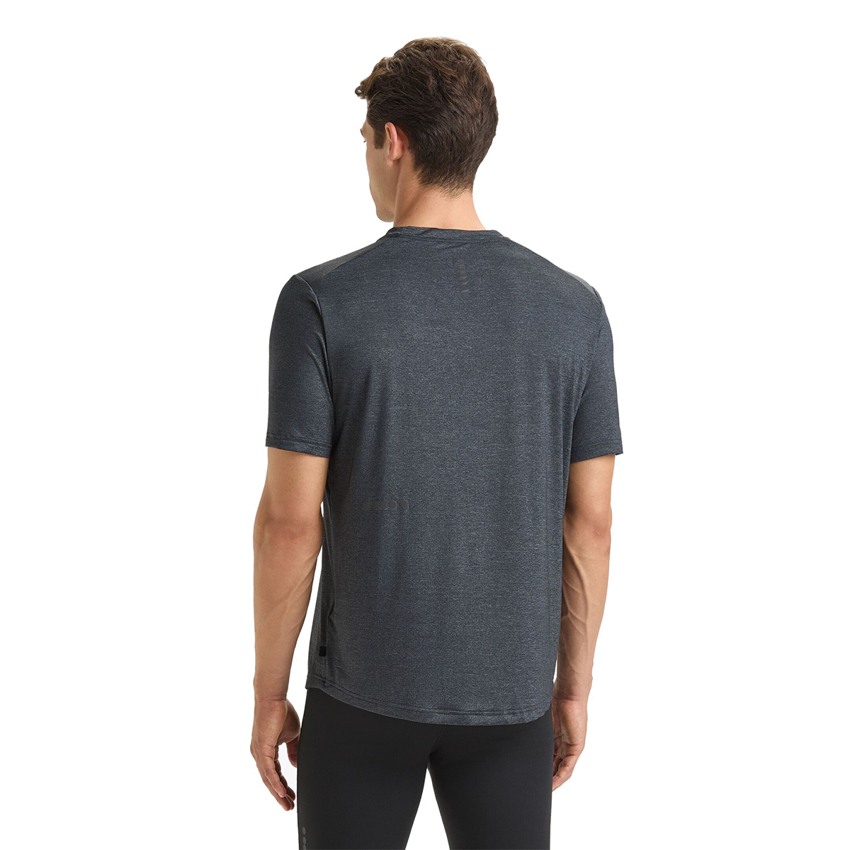 Diadora Tech Tee — Black — Size Small — Back View