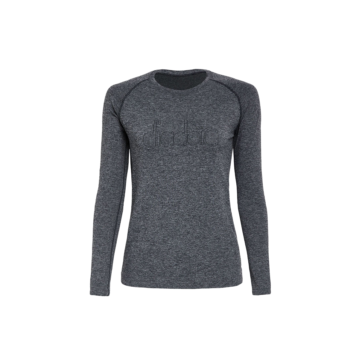 Diadora Skin Friendly Longsleeve — Black — Size XSmall — Side View