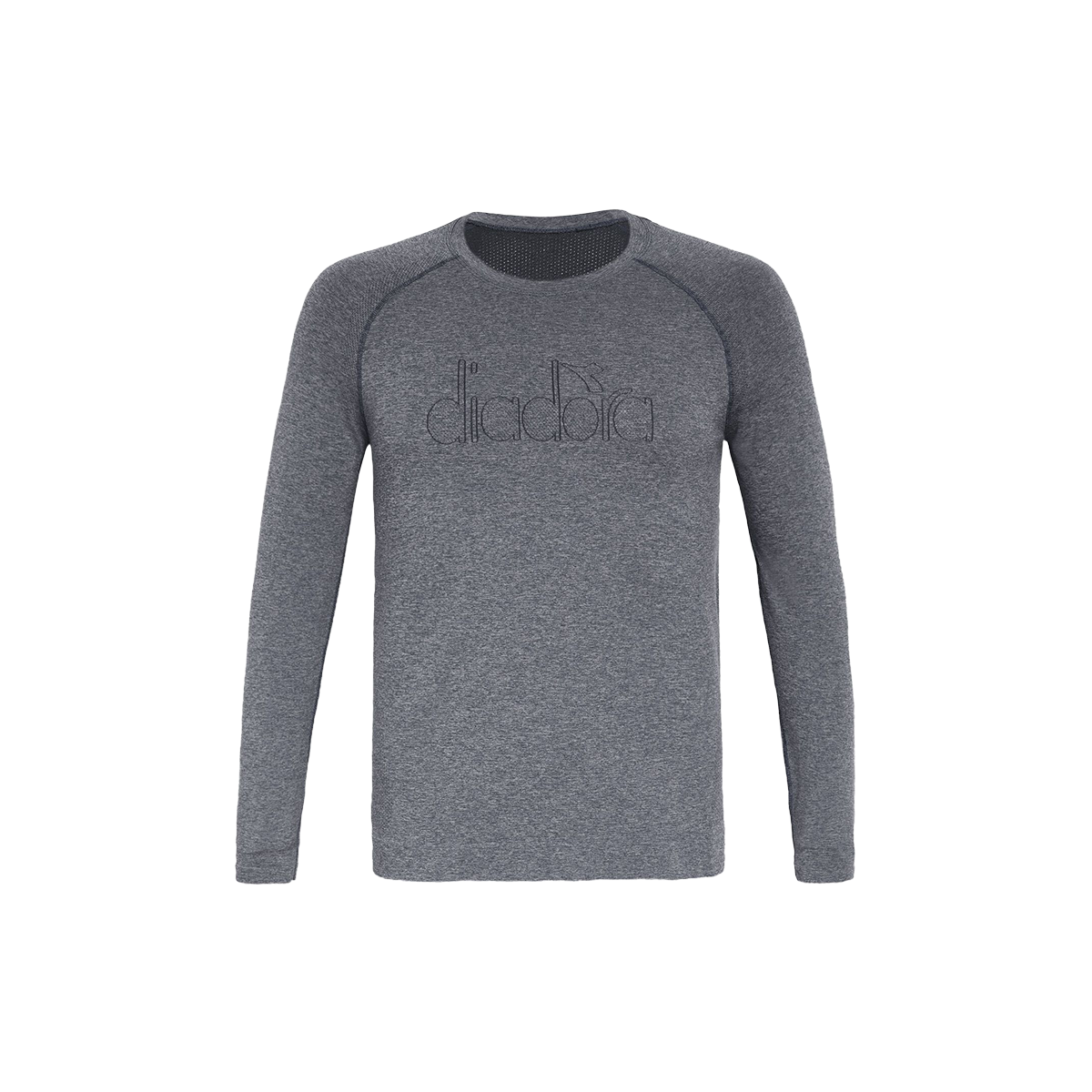 Diadora Skin Friendly Longsleeve — Black — Size Small — Front View