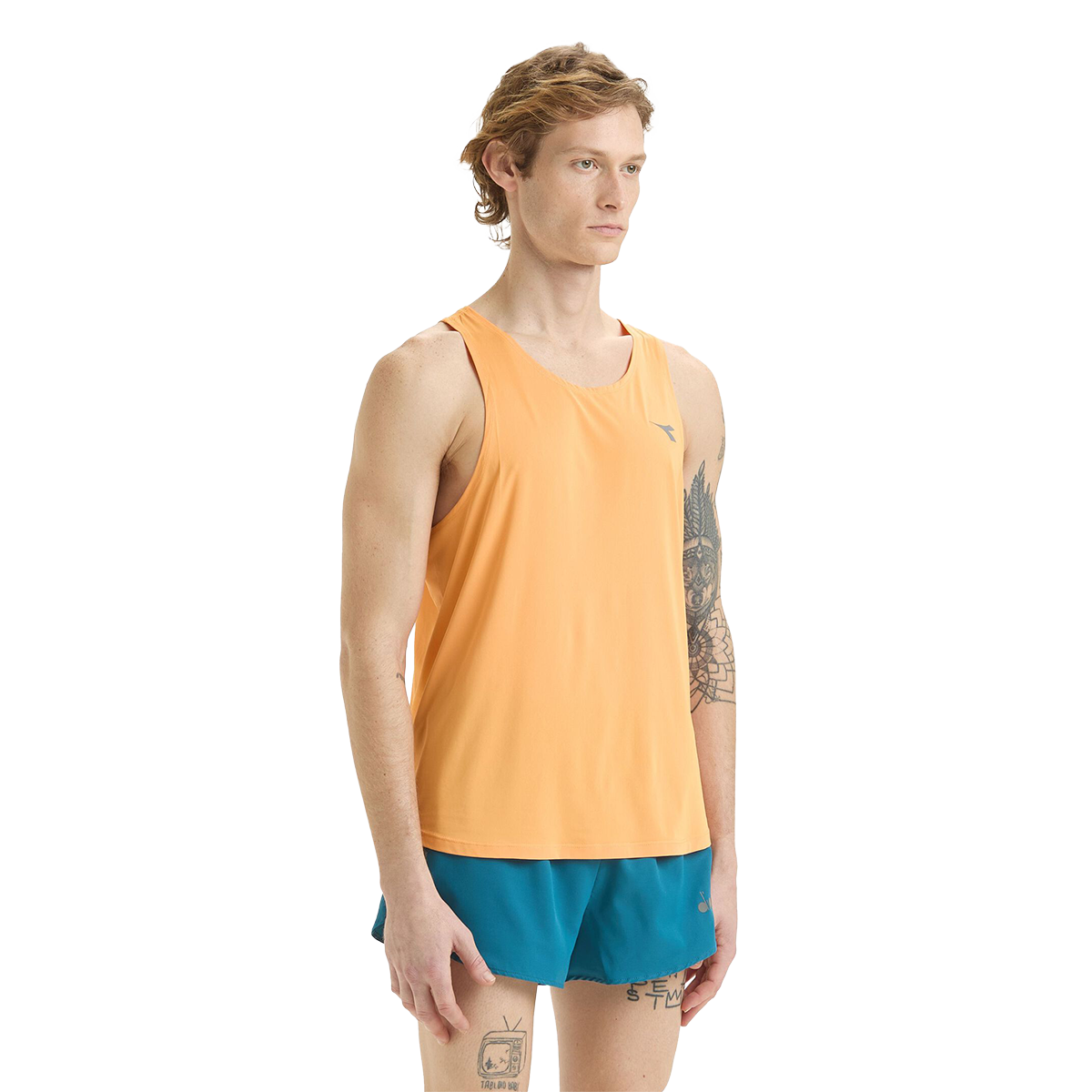 Diadora Super Light Tank — Kumquat — Size Large — Alternate View 18