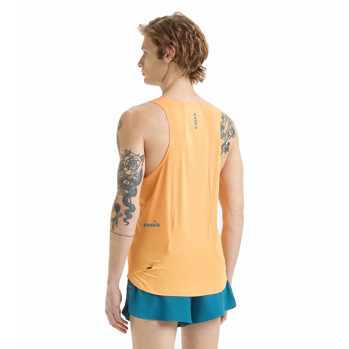 Diadora Super Light Tank — Kumquat — Size Large — Alternate View 20