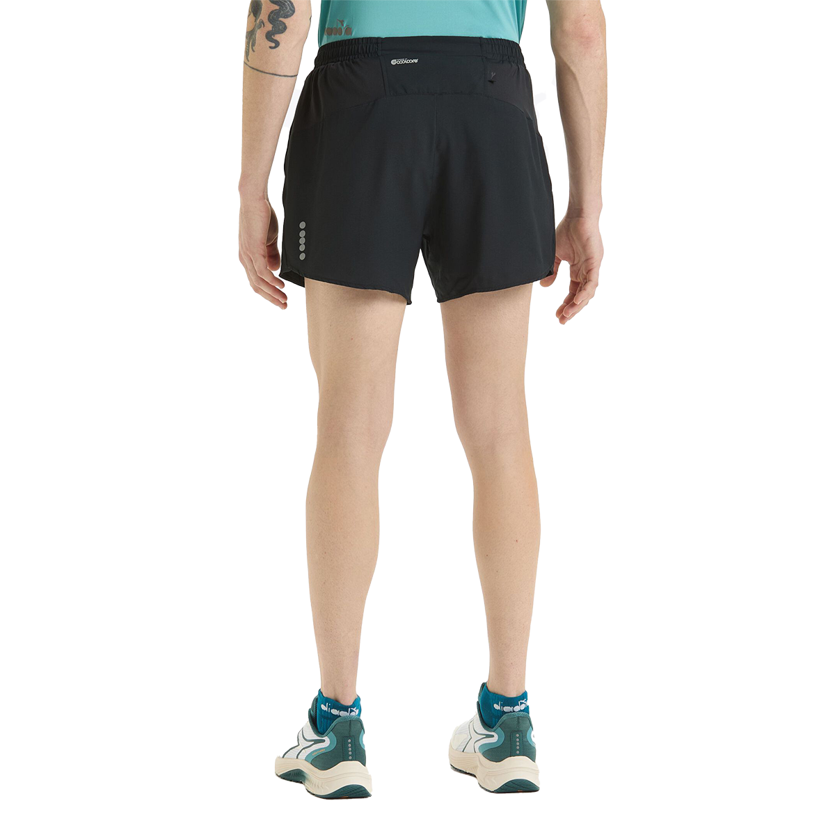 Diadora Super Light Shorts 5" — Black — Size Large — Alternate View 9