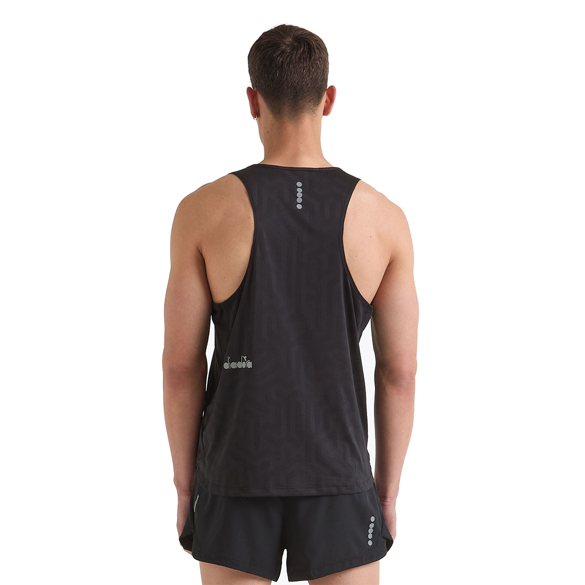 Diadora Super Light Tank — Kumquat — Size Large — Back View