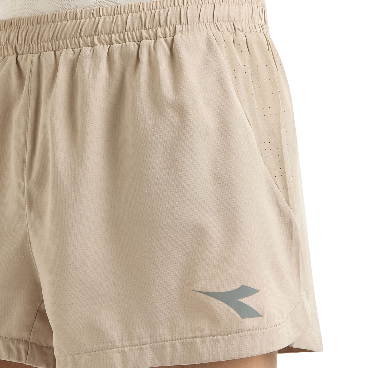 Diadora Super Light Split Shorts 3" — Black - Black — Size Small — Alternate View 8