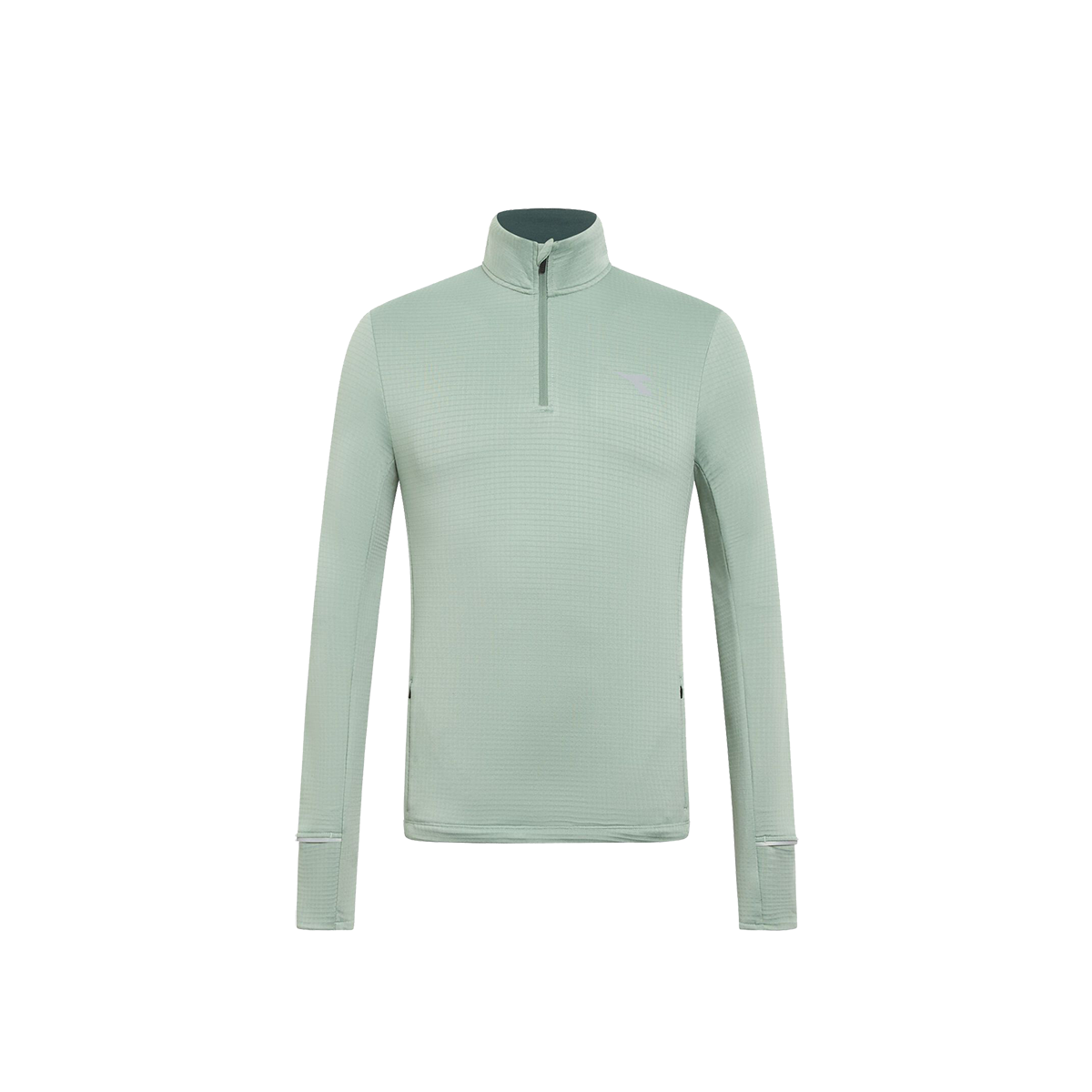 Diadora Warm Up Winter Protection Pullover — Black — Size Small — Lifestyle View